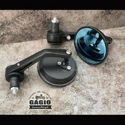 GAGIO MOTOR PARTS ガジオモーターパーツ Round bar end mirrors