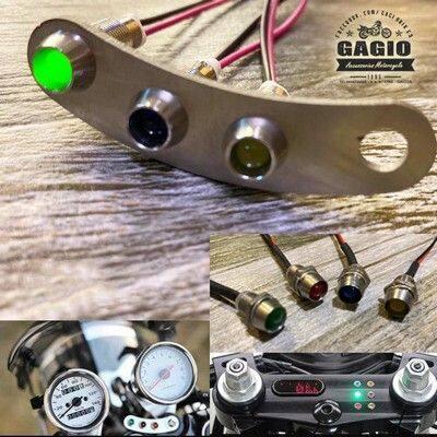 GAGIO MOTOR PARTS ガジオモーターパーツ Status lights tell various signals インジケーター メーター・インジケーター関係 電装系 | ブランド登録なし