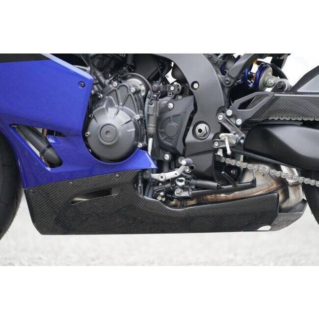 EIGHT(才谷屋) エイト(サイタニヤ) アンダーカウル 純正マフラー用 タイプ：カーボン綾織 YZF-R9 YAMAHA ヤマハ カウル関連 外装