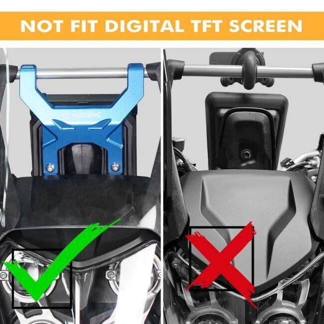 Nicecnc ナイスシーエヌシー Anti-Vibration Bracket Dash Stabilizer For Yamaha Tenere 700 /XTZ700 2019-2023 COLOR：Blue TENERE XTZ YAMAHA ヤマハ 電装系 | ブランド登録なし | 08