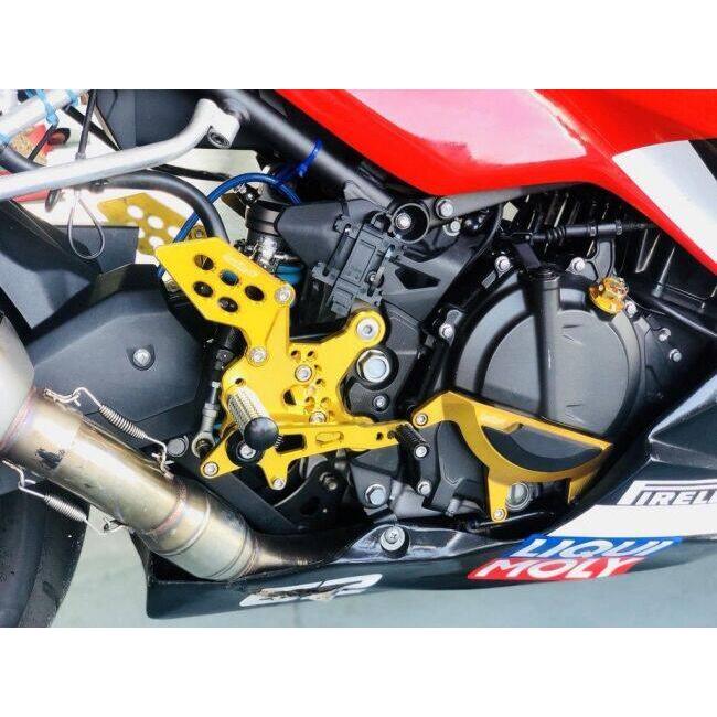 Moritech モリテック Crankcase Cover protection set CNC NINJA400 COLOR：Red NINJA 400 KAWASAKI カワサキ エンジンカバーセット エンジンパーツ エンジン_3