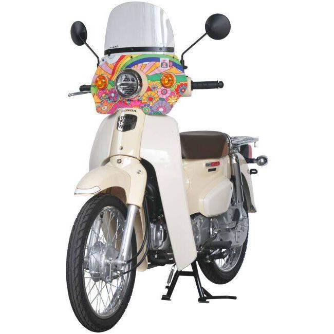 旭風防 アサヒ風防 風防 カラー：フラワー スーパーカブ110 スーパーカブ50 HONDA ホンダ スクリーン 外装 | 旭風防 | 03