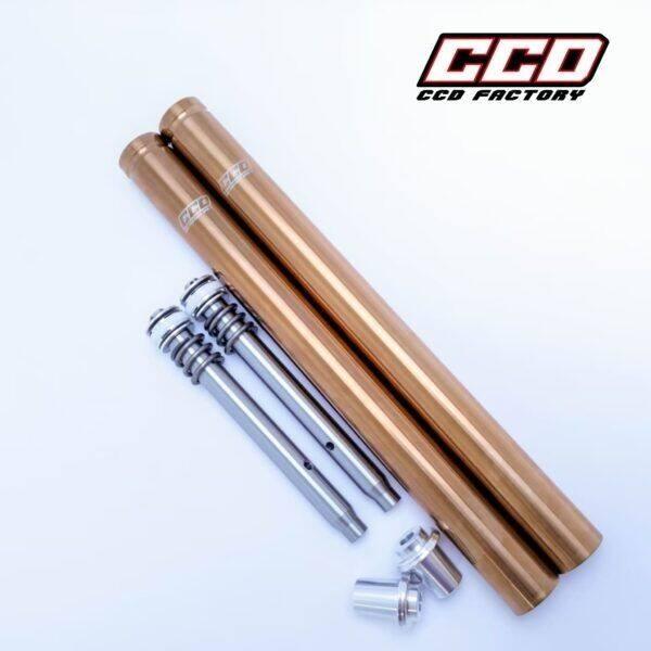CCD Factory シーシーディーファクトリー CFS-1 Inner Tube Kit Color：Rainbow / Add-on：Preload Adjustable Top Cap Spring：25% Racing Version 足回り_3