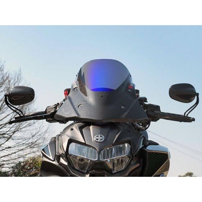 美品】ZX-25R マジカルレーシング 綾織り艶ありカーボンスモーク
