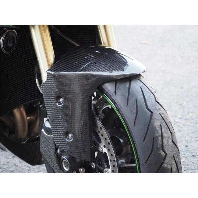 Magical Racing マジカルレーシング フロントフェンダー MagiVeilセラミックコーティング：なし / タイプ：FRP製・黒 ZH2 KAWASAKI カワサキ フェンダー関連の画像