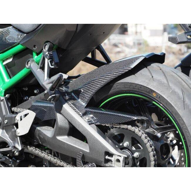 Magical Racing マジカルレーシング リアフェンダー タイプ：平織カーボン製 / MagiVeilセラミックコーティング：なし ZH2 KAWASAKI カワサキ フェンダー関連の画像