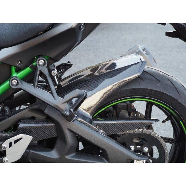 Magical Racing マジカルレーシング チェーンガード MagiVeilセラミックコーティング：なし / タイプ：平織カーボン製 ZH2 KAWASAKI カワサキ フレームの画像