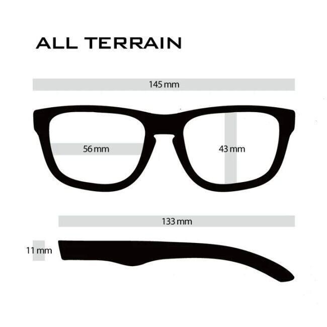 DANG SHADES ダン・シェイディーズ ALL TERRAIN JP ブラック x ライトブラウン日本製偏光レンズ [vidg00503] サングラス アパレル | DANG SHADES | 03