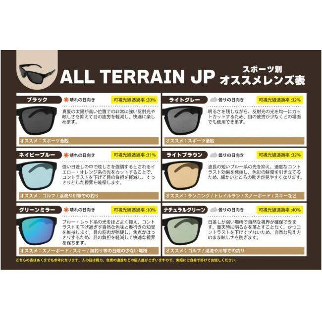 DANG SHADES ダン・シェイディーズ ALL TERRAIN JP ブラック x ライトブラウン日本製偏光レンズ [vidg00503] サングラス アパレル | DANG SHADES | 05