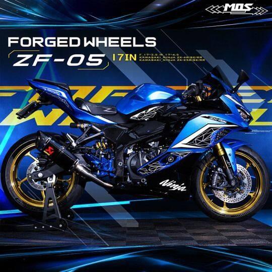 MOS モス ZF05 17-inch Forged Wheel (Front＆Rear Set) Color：Silver ZX-4R SE ZX-4RR KAWASAKI カワサキ ホイール ホイール関連 足回り | モス | 04