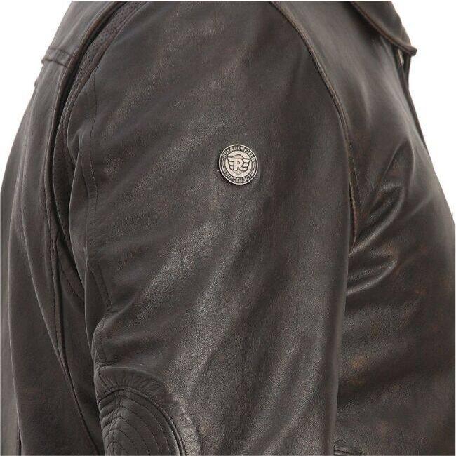 ROYAL ENFIELD ロイヤルエンフィールド CASUAL LEATHER JACKET サイズ：XL 44cm カジュアルジャケット アパレルの画像
