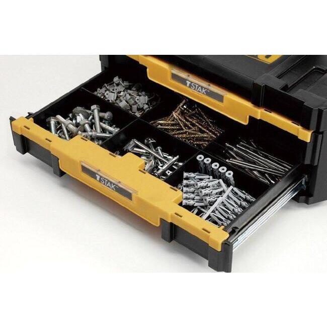 DEWALT デウォルト TSTAKティースタック チェスト 1段 その他、工具箱