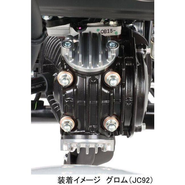 KITACO キタコ アルミタペットキャップセット CT125ハンターカブ クロスカブ110 グロム スーパーカブ110 スーパーカブC125 ダックス125 モンキー125 エンジン | KーCON | 10