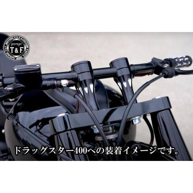 Garage T＆F ガレージ ステルスハンドルポスト エリミネーター250V