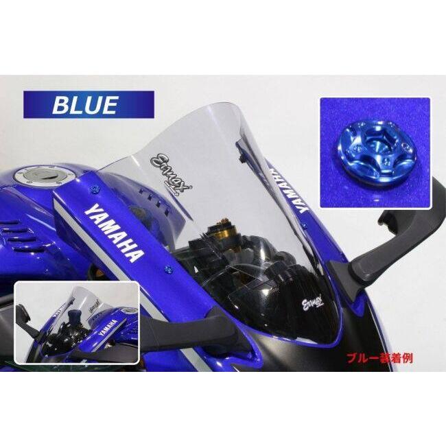 POSH Faith ポッシュ フェイス スクリーンボルトセット カラー：ブルー HONDA ホンダ KAWASAKI カワサキ YAMAHA ヤマハ スクリーンボルト 外装 | ブランド登録なし | 01