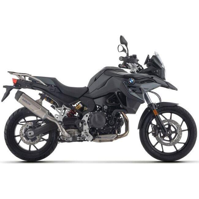 ARROW アロー Indy Race EVO silencer with carby end cap Silencer material：titanium F 900 GS Adventure 800 BMW スリップオンマフラー マフラーの画像