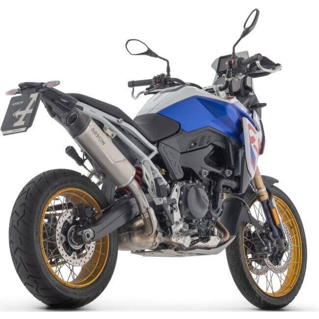 ARROW アロー Indy Race EVO silencer with carby end cap Silencer material：titanium F 900 GS Adventure 800 BMW スリップオンマフラー マフラーの画像