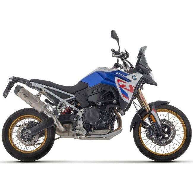 ARROW アロー Indy Race EVO silencer with carby end cap Silencer material：titanium F 900 GS Adventure 800 BMW スリップオンマフラー マフラーの画像