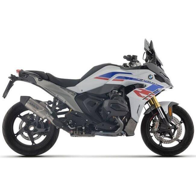 ARROW アロー Indy Race EVO silencer with carby end cap Silencer material：titanium R 1300 GS Adventure RS BMW スリップオンマフラー マフラーの画像