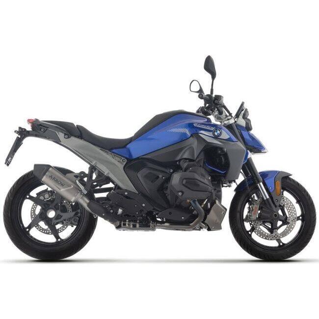 ARROW アロー Indy Race EVO silencer with carby end cap Silencer material：titanium R 1300 GS Adventure RS BMW スリップオンマフラー マフラーの画像