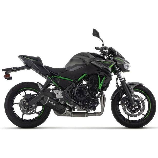 ARROW アロー Homologated full system with Indy Race EVO silencer Silencer material：aluminium Dark NINJA 650 Z KAWASAKI カワサキ マフラー