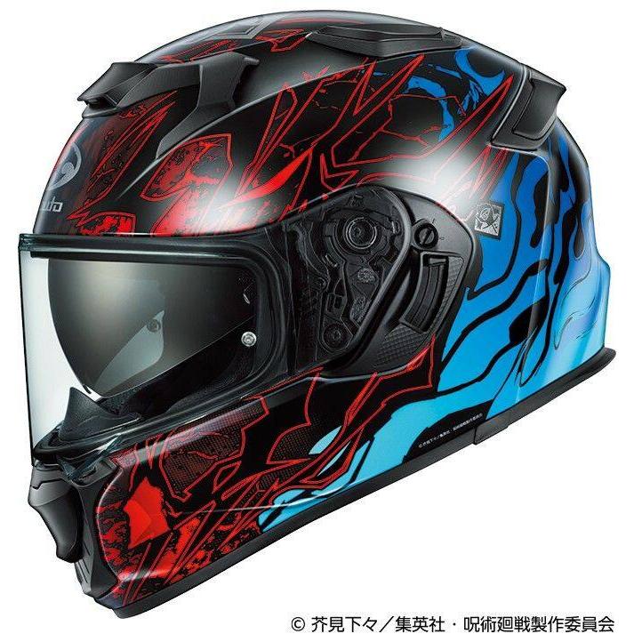 OGK KABUTO オージーケーカブト KAMUI-5 呪術廻戦 [カムイ・5 ジュジュツカイセン 虎杖悠仁] ヘルメット サイズ：XS(54-55cm) フルフェイスヘルメット | OGK Kabuto