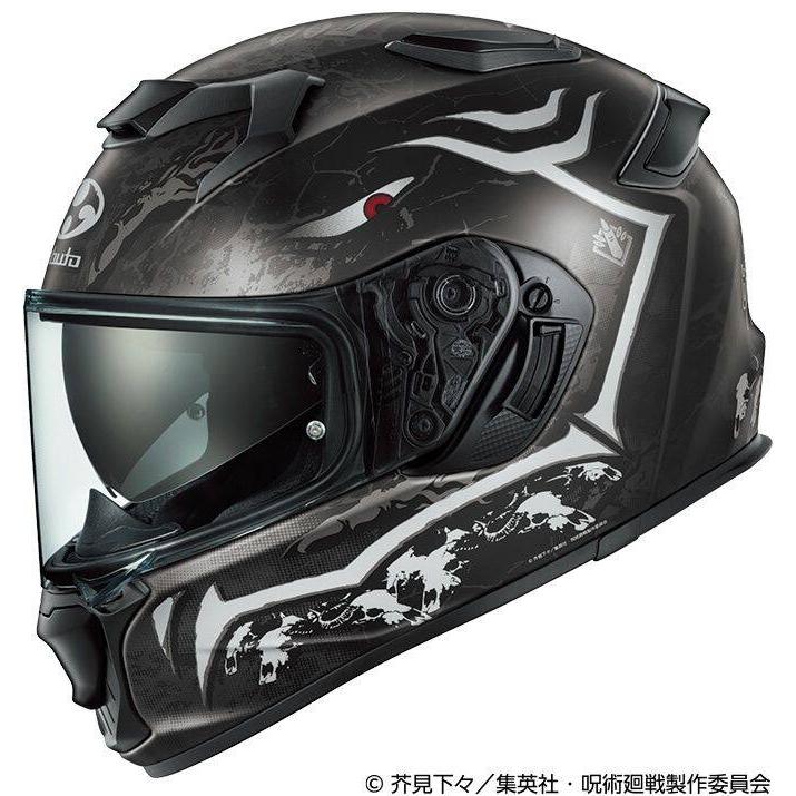 OGK KABUTO オージーケーカブト KAMUI-5 呪術廻戦 [カムイ・5 ジュジュツカイセン 宿儺] ヘルメット サイズ：XL(61-62cm) フルフェイスヘルメット | OGK Kabuto