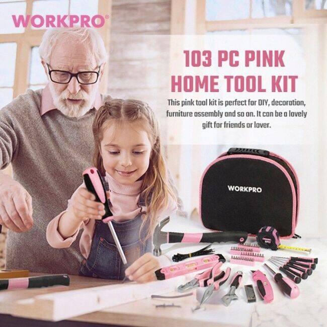 WORKPRO ワークプロ 103点組 ホームツールセット セット工具_6