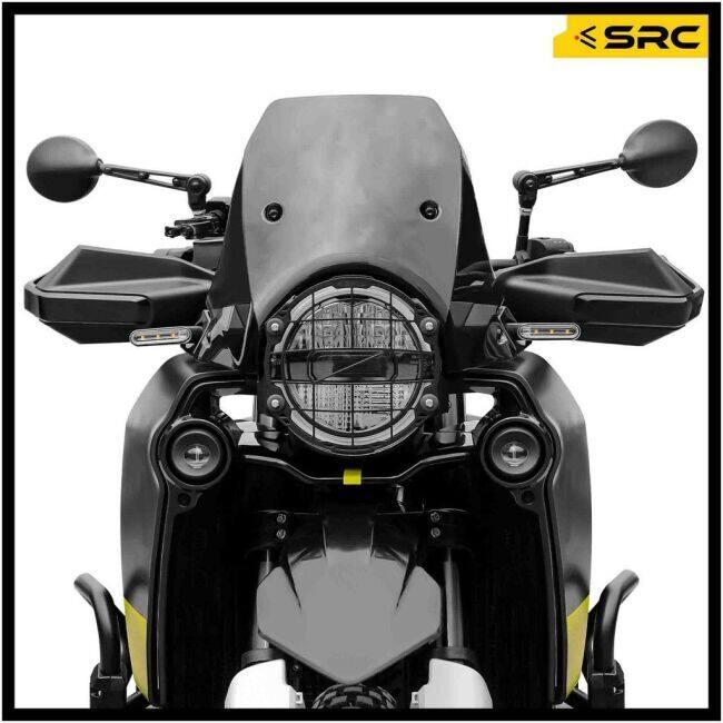 SRC エスアールシー ヘッドライトガード NORDEN 901 COLOR：BLACK HUSQVARNA ハスクバーナ 外装_1