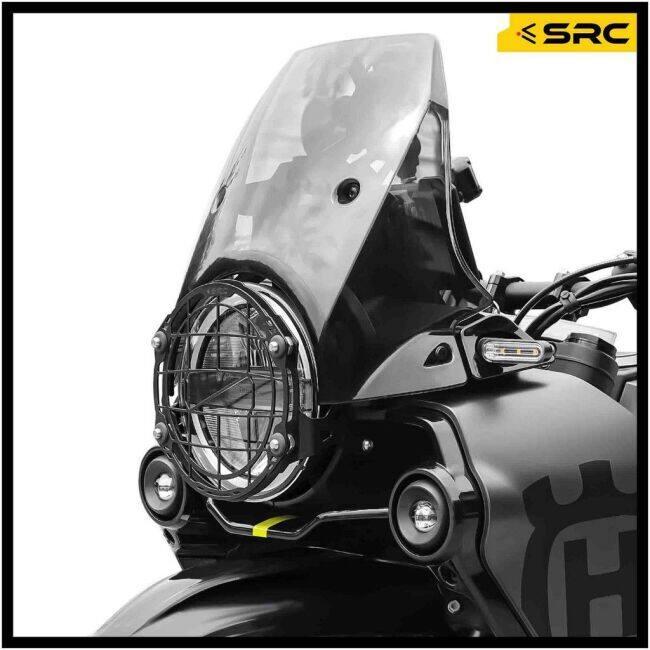 SRC エスアールシー ヘッドライトガード NORDEN 901 COLOR：BLACK HUSQVARNA ハスクバーナ 外装_3