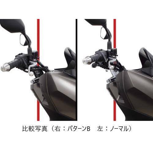 SP武川 SPタケガワ アジャストハンドルクランプ(ブラック)/PCX(JK05-1000001-1199999) PCX160 PCXe HEV PCX HONDA ホンダ ハンドルポスト・ハンドルライザー_4