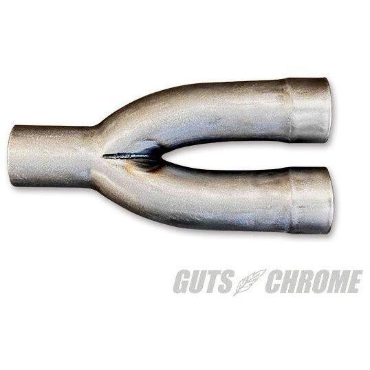 GUTS CHROME ガッツクローム 【kH Engineering】マフラー製作用 差込口 Y字 その他マフラーオプション・補修部品 マフラー_1