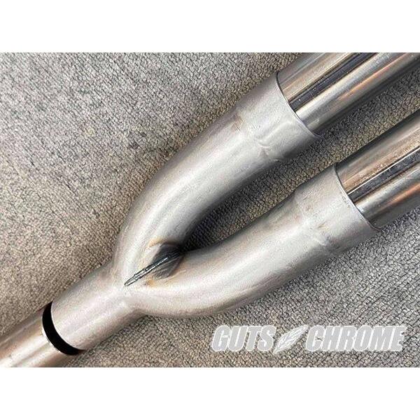 GUTS CHROME ガッツクローム 【kH Engineering】マフラー製作用 差込口 Y字 その他マフラーオプション・補修部品 マフラー_3