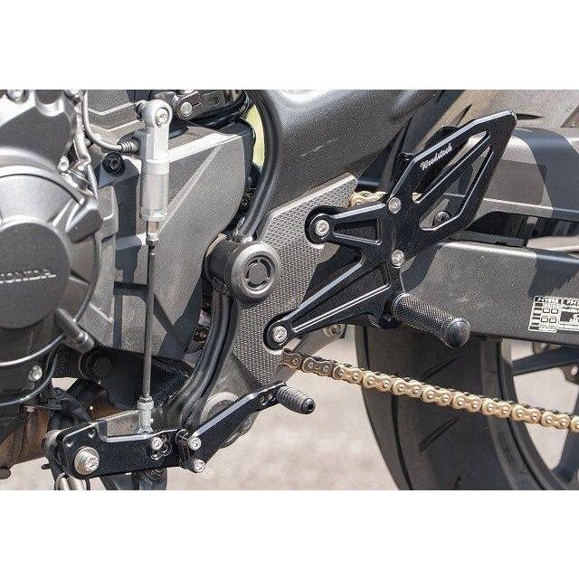 WOODSTOCK ウッドストック バックステップキット カラー：オールブラック CB750ホーネット HONDA ホンダ バックステップ ステップ 足回り_2