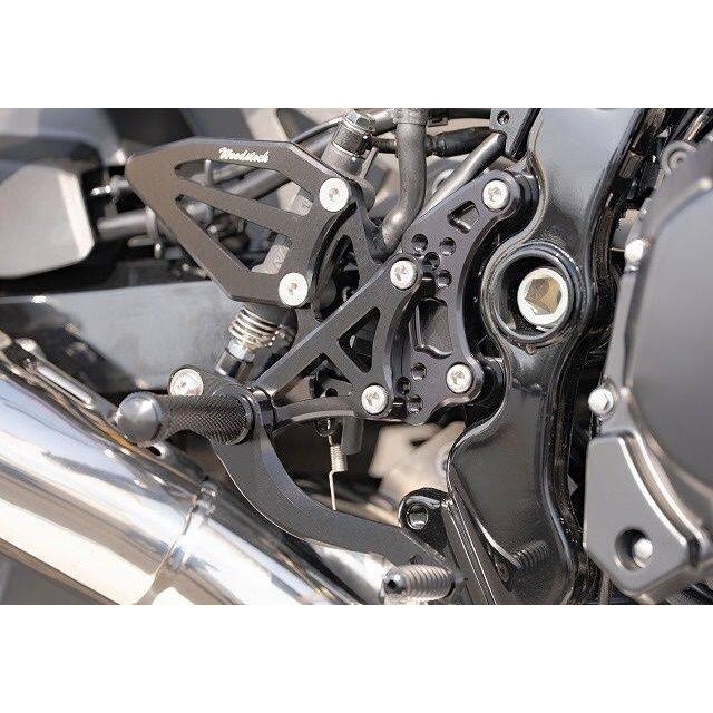 WOODSTOCK ウッドストック バックステップキット カラー：オールブラック Z900RS SE KAWASAKI カワサキ バックステップ ステップ 足回り_1