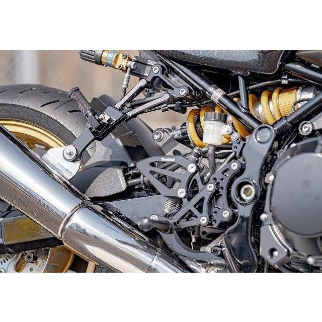 WOODSTOCK ウッドストック バックステップキット カラー：オールシルバー Z900RS SE KAWASAKI カワサキ バックステップ ステップ 足回り_2