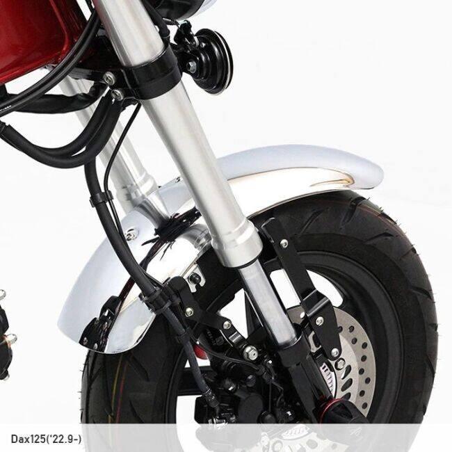 ENDURANCE エンデュランス メッキフロントフェンダーセット ダックス125 HONDA ホンダ フロントフェンダー フェンダー関連 外装 | ENDURANCE（バイク） | 02