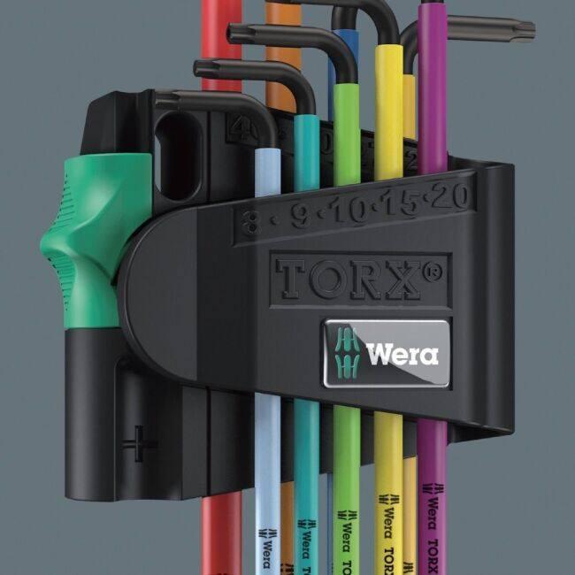 WERA ヴェラ 9本組 L型 いじり止め付 へクスローブレンチセット その他、ヘックスレンチ ヘックスレンチ ハンドツール_3