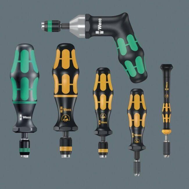 WERA ヴェラ 1/4HEX プリセット型 トルクドライバー クイックリリース式 ピストル型 トルクスドライバー ドライバー ハンドツール