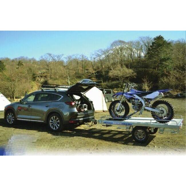 SUNTREX サントレックス バイクトレーラー 京都府 送料：80000円 HONDA ホンダ KAWASAKI カワサキ SUZUKI スズキ YAMAHA ヤマハ トランポ用品_10