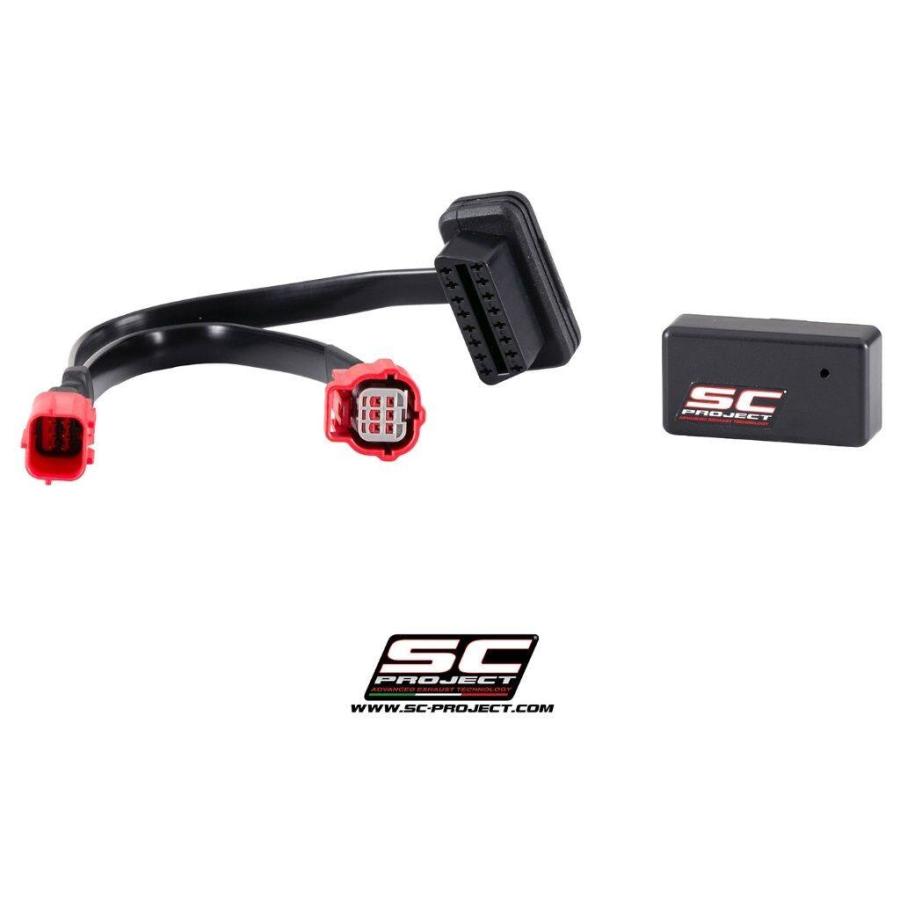 SC-PROJECT SCプロジェクト キャタライザーキャンセル専用ECRデバイス MT-07 MT-09 TENERE 700 TMAX 560 XSR 900 GP YZF-R9 YAMAHA ヤマハ マフラー | SCーPROJECT