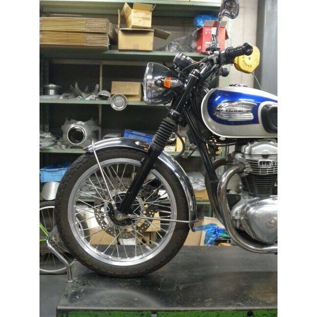 WM（ダブルエム） クラシックブレースフェンダー W650 W400 KAWASAKI