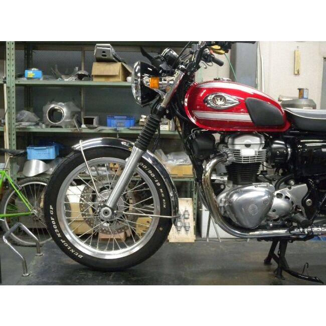 WM（ダブルエム） クラシックブレースフェンダー W800 CAFE STREET