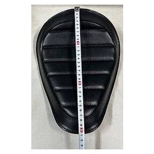 部品屋K\u0026W 【Lucky Custom Leather】ソロシートKIT (本革サドルシート) リジットタイプ カラー：横タックロール／ブラック バルカン KAWASAKI カワサキ_2