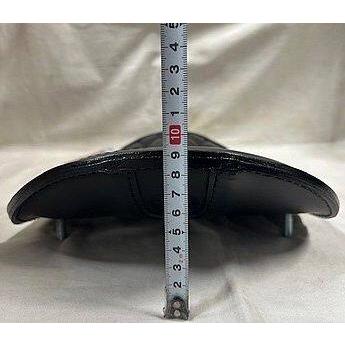 部品屋K\u0026W 【Lucky Custom Leather】ソロシートKIT (本革サドルシート) リジットタイプ カラー：ダイヤステッチ／ブラック SR400 YAMAHA ヤマハ シート_6