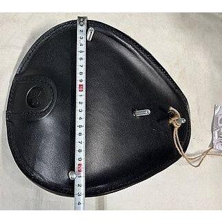 部品屋K\u0026W 【Lucky Custom Leather】ソロシートKIT (本革サドルシート) リジットタイプ カラー：横タックロール／ブラック 250TR KAWASAKI カワサキ シート_3