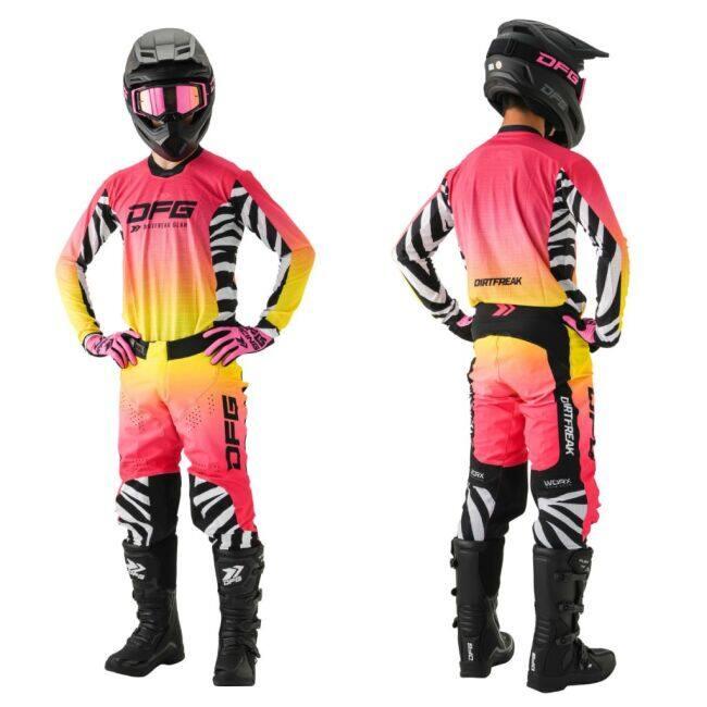 DFG ワークスジャージ&パンツ 上: Lサイズ 下: 32サイズ DFG ディーエフジー ワークスジャージ CHAMP サイズ：S オフロード
