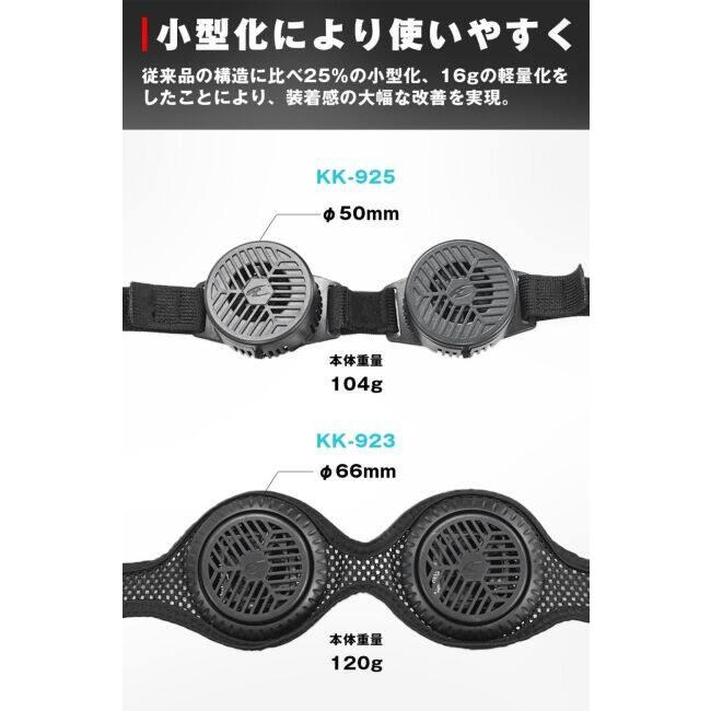 れ様確認用☆ コミネ（Komine） KK-925 ペルチェ素子ウェアラブル ブレインクーラー