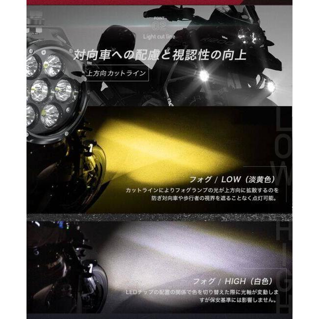Kaedear（カエディア） 車検対応 Cyber LED プロジェクター ライト