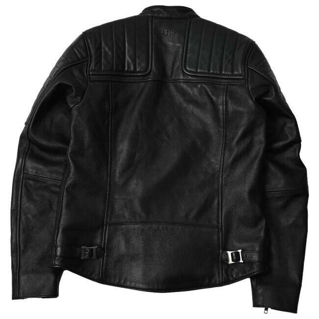 RIDEZ ライズ OBLIQUE JACKET バイク用 シングル レザージャケット